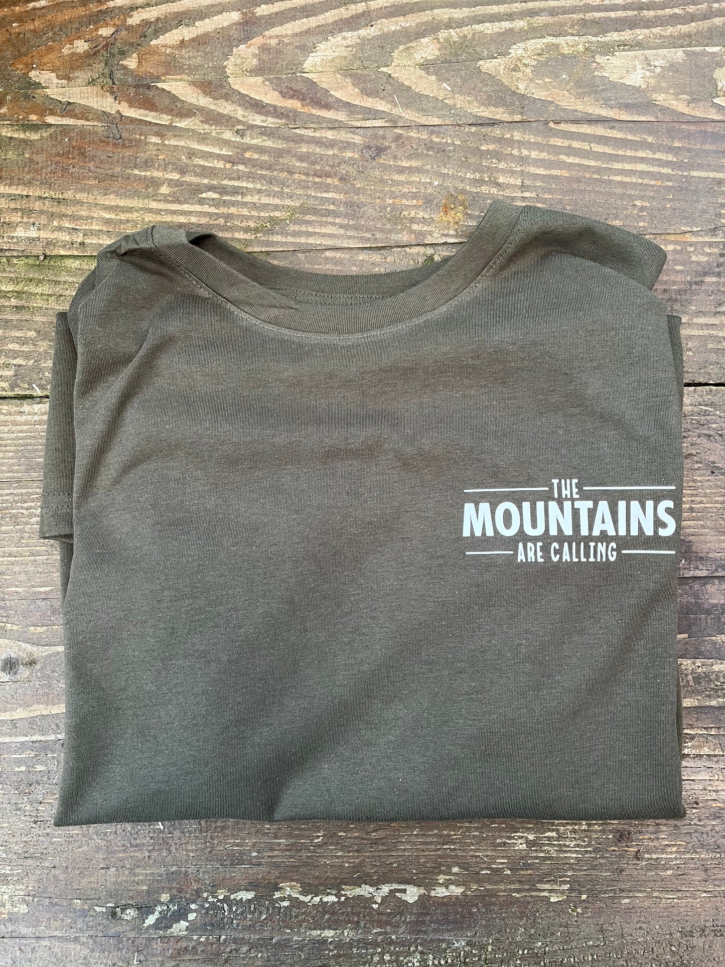 The Mountains are Calling Short Sleeved T-shirt