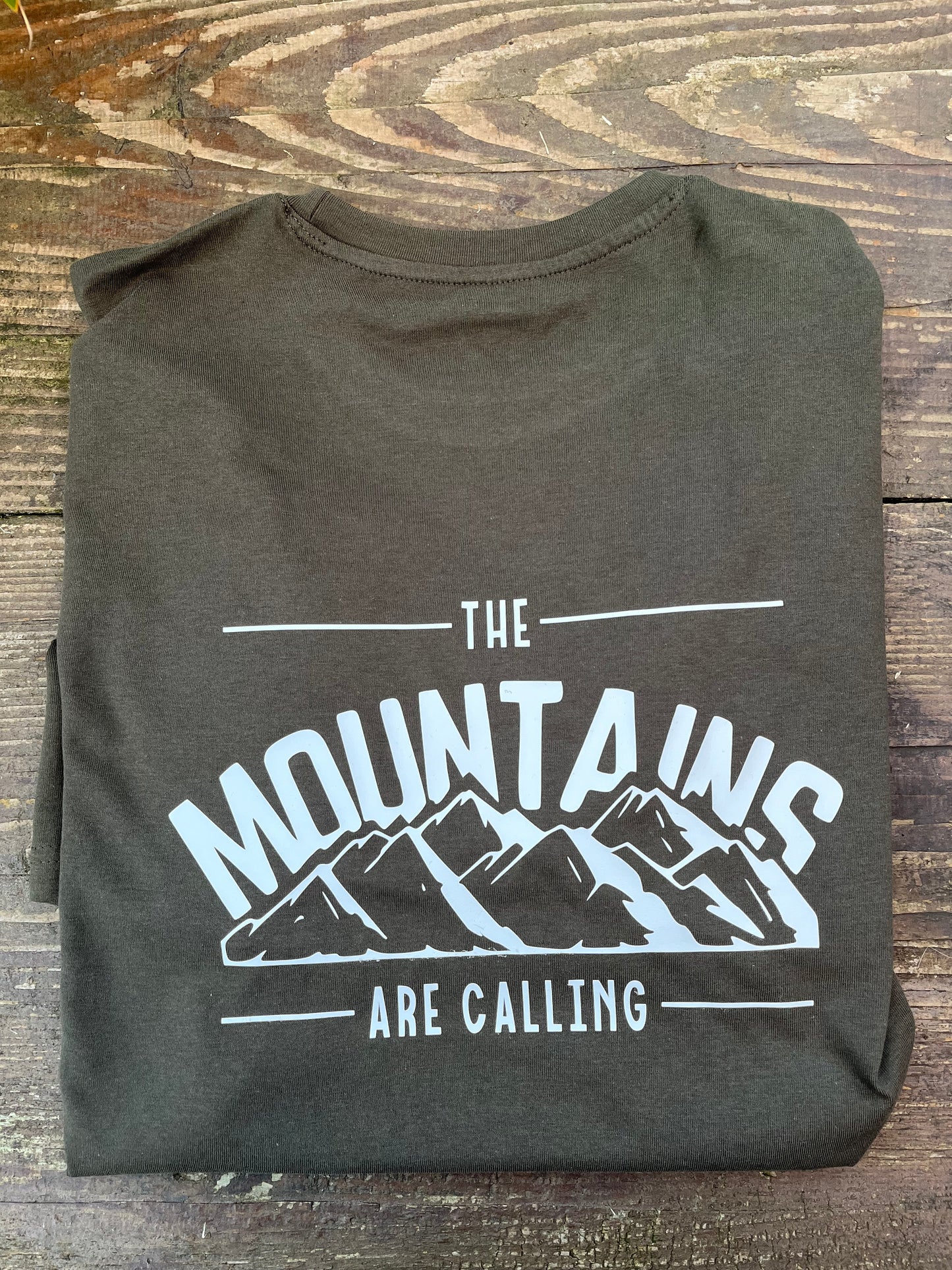 The Mountains are Calling Short Sleeved T-shirt