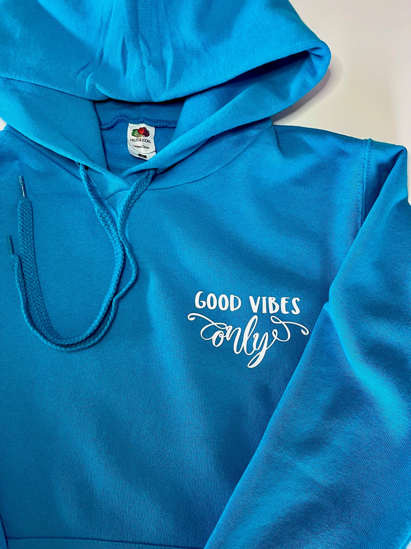 Adults Good Vibes Only Printed Hoodie