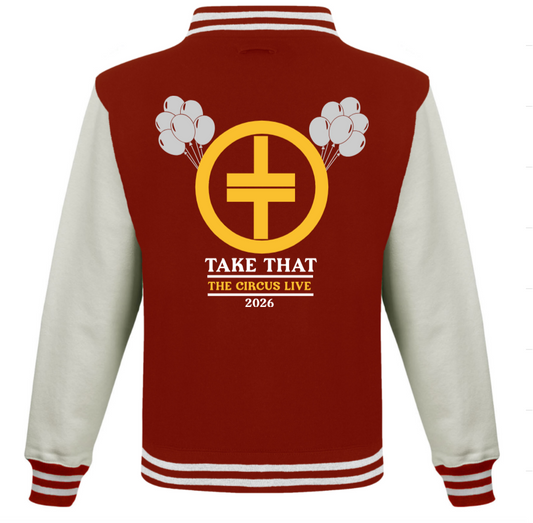 Take That Circus Tour  Baseball Varsity Unisex Jacket