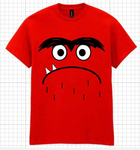 Colour Monster T-Shirt | Emotion Characters, Bright Colours