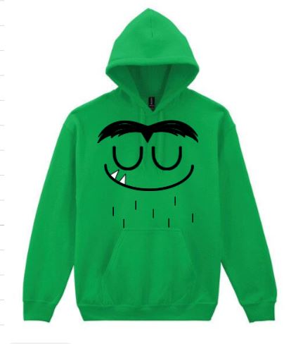 Colour Monster Hoodie | Emotion Characters, Bright Colours