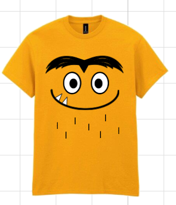Colour Monster T-Shirt | Emotion Characters, Bright Colours